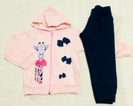 Roupa Infantil Conjunto Moletom Blusão e Calça Be Fun