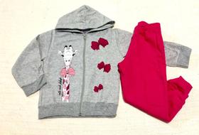 Roupa Infantil Conjunto Moletom Blusão e Calça Be Fun
