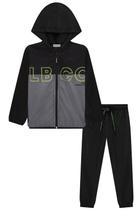 Roupa Infantil Conjunto Tectel Estampa Lucboo Jaqueta Frio Zíper Calça Preta Confortável Inverno Roupa Infantil Conjunto Tectel Estampa Lucboo Jaqueta Frio Zíper Calça Preta Confortável Inverno