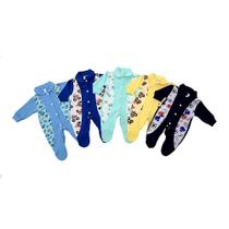 Roupa Infantil Kit c/ 2 Macacão de Malha com Estampa Meninos Roupa Infantil Kit c/ 2 Macacão de Malha com Estampa Meninos