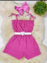 Roupa Infantil Macaquinho E Cinto Mini Diva Festas Luxo Roupa Infantil Macaquinho E Cinto Mini Diva Festas Luxo