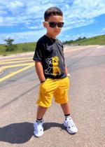 Roupa Infantil Masculino Conjunto de Verão Bermuda Com Blusa Roupa Infantil Masculino Conjunto de Verão Bermuda Com Blusa