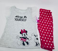 Roupa Infantil Menina 02 Pças Minnie Disney Original