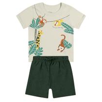 Roupa Infantil Menino Conjunto Kit De Camiseta e Short Verão