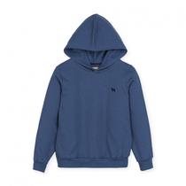Roupa Infantil Moletom Blusa Charpey Com Capuz Azul Confortável e Estilosa