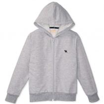 Roupa Infantil Moletom Masculino Cinza Charpey Estiloso e Confortável Roupa Infantil Moletom Masculino Cinza Charpey Estiloso e Confortável
