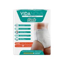 Roupa Íntima Adulto Vida Nova Pants G/EG com 8 unidades Roupa Íntima Adulto Vida Nova Pants G/EG com 8 unidades