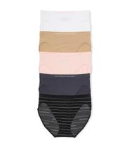 Roupa íntima curta Victoria's Secret Seamless para mulheres (pacote com 5) Roupa íntima curta Victoria's Secret Seamless para mulheres (pacote com 5)