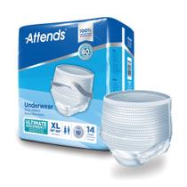Roupa íntima da Incontinence Care XL 14 unidades Quick-Dry