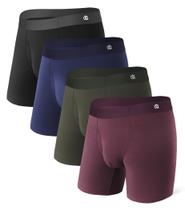 Roupa íntima DAVID ARCHY Ultra Soft Micro Modal para homens, pacote com 4 Roupa íntima DAVID ARCHY Ultra Soft Micro Modal para homens, pacote com 4