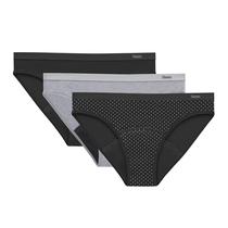 Roupa íntima de biquíni Hanes, pacote com 3 unidades, Super Leak, período pós-parto