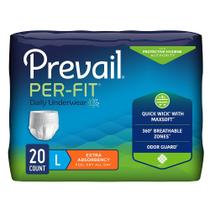 Roupa íntima de proteção Prevail PerFit Extra Absorbency Large 20 quilates