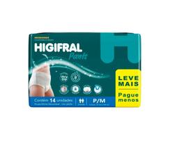 Roupa Íntima Descartável Adulto Tam P/M 14Un - Higifral Roupa Íntima Descartável Adulto Tam P/M 14Un - Higifral
