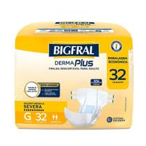 Roupa Íntima Descartável Bigfral Derma Plus Econômico G 32 Unidades Roupa Íntima Descartável Bigfral Derma Plus Econômico G 32 Unidades