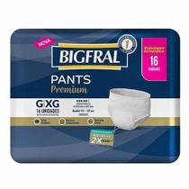 Roupa intima descartavel bigfral pants g/xg c/16