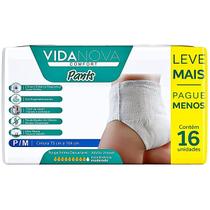 Roupa Íntima Descartável Comfort Pants Vida Nova - P/M - Com 16 unidades Roupa Íntima Descartável Comfort Pants Vida Nova - P/M - Com 16 unidades