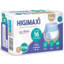 Roupa íntima descartável Higimaxi Pants tam P/M C/16 Unid