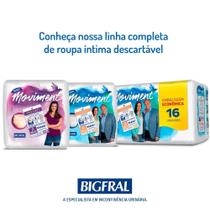 Roupa Íntima Descartável Moviment Unissex - g/eg 16 Unidades