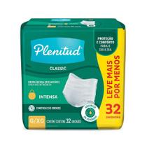 Roupa Íntima Descartável Plenitud Classic Unissex G/XG 32 Unidades