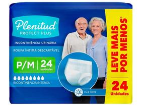 Roupa Íntima Descartável Plenitud P/M Protect Plus - 24 Unidades