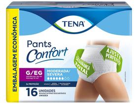 Roupa Íntima Descartável TENA G/EG - Pants Confort 16 Unidades