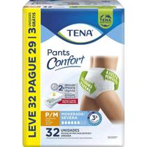 Roupa Íntima Descartável Tena Pants Confort P/M 32 unidades Roupa Íntima Descartável Tena Pants Confort P/M 32 unidades