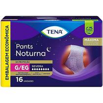 Roupa Íntima Descartável Tena Pants Noturna G/EG - 16 unidades