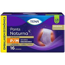 Roupa Íntima Descartável Tena Pants Noturna P/M - 16 unidades Roupa Íntima Descartável Tena Pants Noturna P/M - 16 unidades