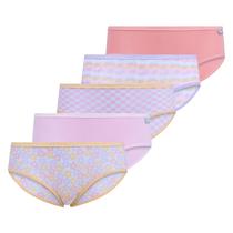 Roupa íntima feminina Skechers, pacote com 5 e 4, calcinhas de algodão Roupa íntima feminina Skechers, pacote com 5 e 4, calcinhas de algodão