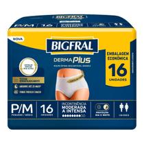 ROUPA INTIMA GERIATRICA BIGFRAL DERMA c/ 16UN