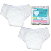 Roupa Íntima Geriátrica PlusSize Segura Escape Urina 2un Bco Roupa Íntima Geriátrica PlusSize Segura Escape Urina 2un Bco