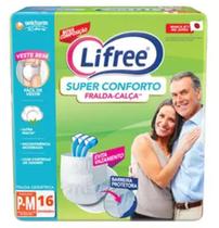 Roupa intima Lifree Super conforto P/M Lifree c/16 unidades Unissex Roupa intima Lifree Super conforto P/M Lifree c/16 unidades Unissex