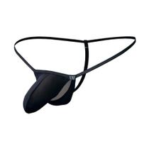 Roupa íntima masculina COMLIFE Elephant Nose Hollow Out G-String preta Roupa íntima masculina COMLIFE Elephant Nose Hollow Out G-String preta