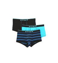 Roupa íntima masculina papi Stylish Brazilian Trunks, pacote com 3