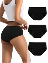 Roupa íntima menstrual INNERSY para mulheres e adolescentes, pacote com 3 unidades à prova de vazamentos Roupa íntima menstrual INNERSY para mulheres e adolescentes, pacote com 3 unidades à prova de vazamentos
