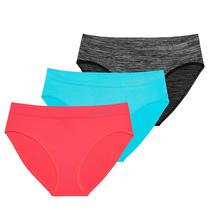 Roupa íntima New Balance Ultra Comfort Performance feminina (pacote com 3) Roupa íntima New Balance Ultra Comfort Performance feminina (pacote com 3)