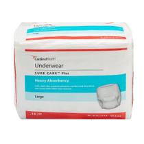 Roupa íntima para incontinência Cardinal Health Sure Care Plus Large