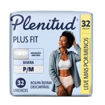 Roupa Íntima para Mulheres Plenitud Protect Plus Fit P/M 32 Unidades Roupa Íntima para Mulheres Plenitud Protect Plus Fit P/M 32 Unidades