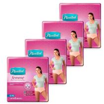 Roupa Íntima Plenitud Active Mulher Tamanho G/XG - 4 Pacotes com 8 Fraldas - Total 32 Tiras Roupa Íntima Plenitud Active Mulher Tamanho G/XG - 4 Pacotes com 8 Fraldas - Total 32 Tiras