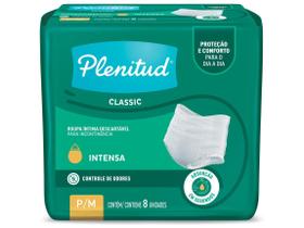 Roupa Íntima Plenitud Frescor Diário Tamanho P/M 8 Unidades Descartáveis Roupa Íntima Plenitud Frescor Diário Tamanho P/M 8 Unidades Descartáveis