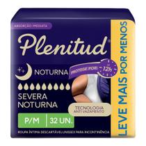 Roupa Intima Plenitud Noturna P/M com 32 Unidades Leve Mais por Menos