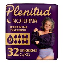Roupa Íntima Plenitud Noturna Tamanho G/XG 32 Unidades Descartáveis Leve Mais Por Menos Roupa Íntima Plenitud Noturna Tamanho G/XG 32 Unidades Descartáveis Leve Mais Por Menos