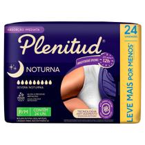 Roupa Íntima Plenitud Noturna Unissex Tamanho P/M 24 Unidades Descartável Leve Mais Por Menos