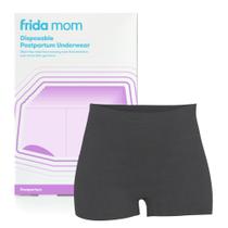 Roupa íntima pós-parto Frida Mom, 8 peças, shorts masculinos descartáveis, pretos
