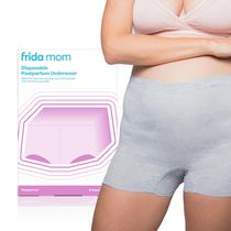 Roupa íntima pós-parto Frida Mom descartável Boyshort 8 cinza