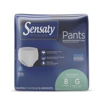 Roupa Intima Sensaty Pants G, 8 Unidades