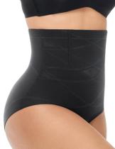 Roupa íntima Shapewear Girdle Body Shaper Butt Lifting Black