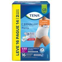 Roupa Íntima Tena Dermacare Pants G/EG com 16 Unidades Roupa Íntima Tena Dermacare Pants G/EG com 16 Unidades