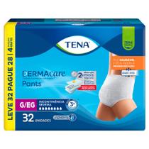 Roupa Íntima Tena Dermacare Pants Tamanho G/EG Leve 32 e Pague 28 Unidades Descartáveis Roupa Íntima Tena Dermacare Pants Tamanho G/EG Leve 32 e Pague 28 Unidades Descartáveis
