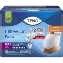 Roupa Intima Tena Dermacare Pants Ultra G/EG com 8 unidades